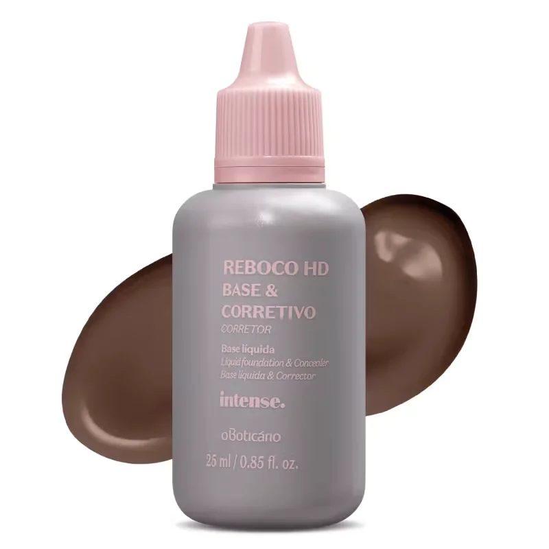 Base Líquida & Corretivo Reboco HD Cor 80 Intense 24g