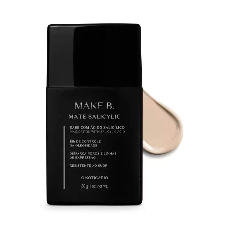 Base Líquida Efeito Mate Make B. Salicylic 120N 30g