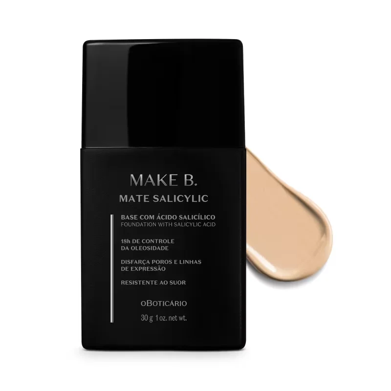 Base Líquida Efeito Mate Make B. Salicylic 170Q 30g
