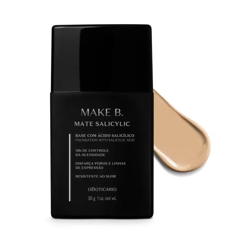 Base Líquida Efeito Mate Make B. Salicylic 200N 30g