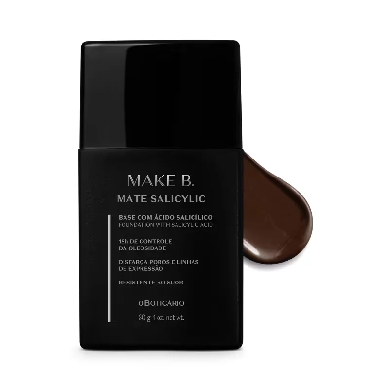 Base Líquida Efeito Mate Make B. Salicylic 350F 30g
