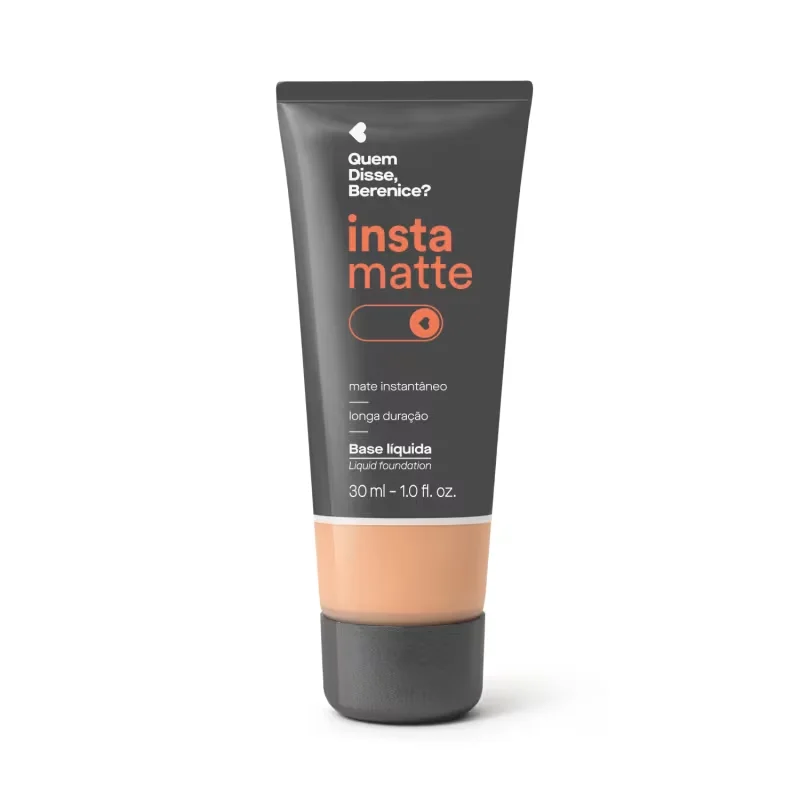 Base Líquida Instamatte Quem Disse, Berenice? Cor 185F 30ml