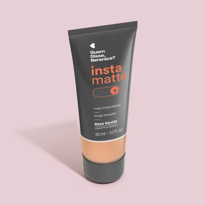 Base Líquida Instamatte Quem Disse, Berenice? Cor 185F 30ml