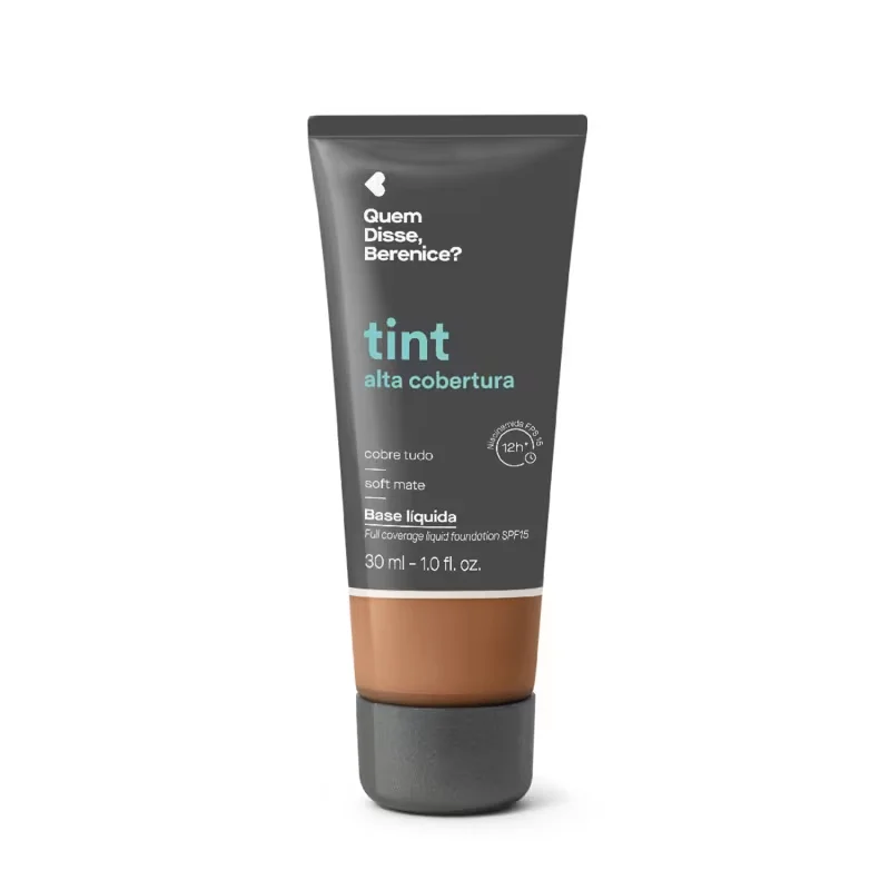 Base Líquida Tint Alta Cobertura Cor 290F Quem Disse, Berenice? 30ml