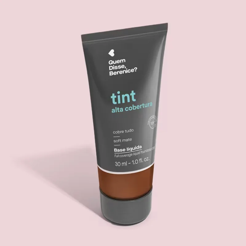 Base Líquida Tint Alta Cobertura Cor 300N Quem Disse, Berenice? 30ml