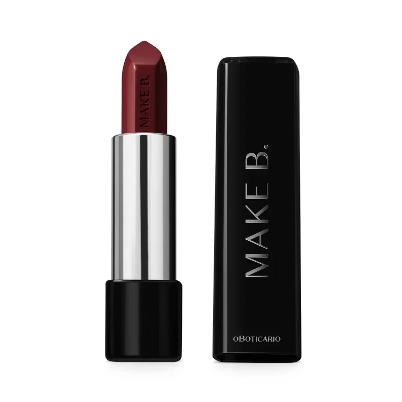 Batom Glossy Marrom Nude Make B. 3,6g