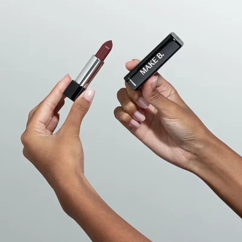Batom Glossy Marrom Nude Make B. 3,6g