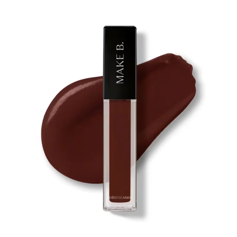 Batom Líquido Mate Marrom Ultimate Brown Make B. 5ml