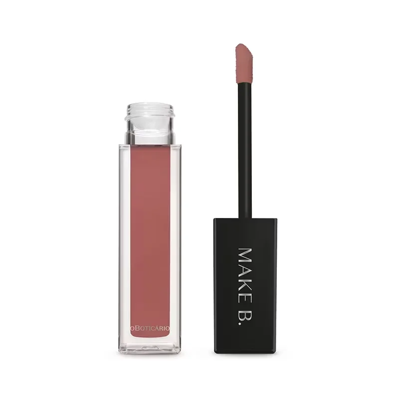 Batom Líquido Mate Rosa Deep Rose Make B. 5ml