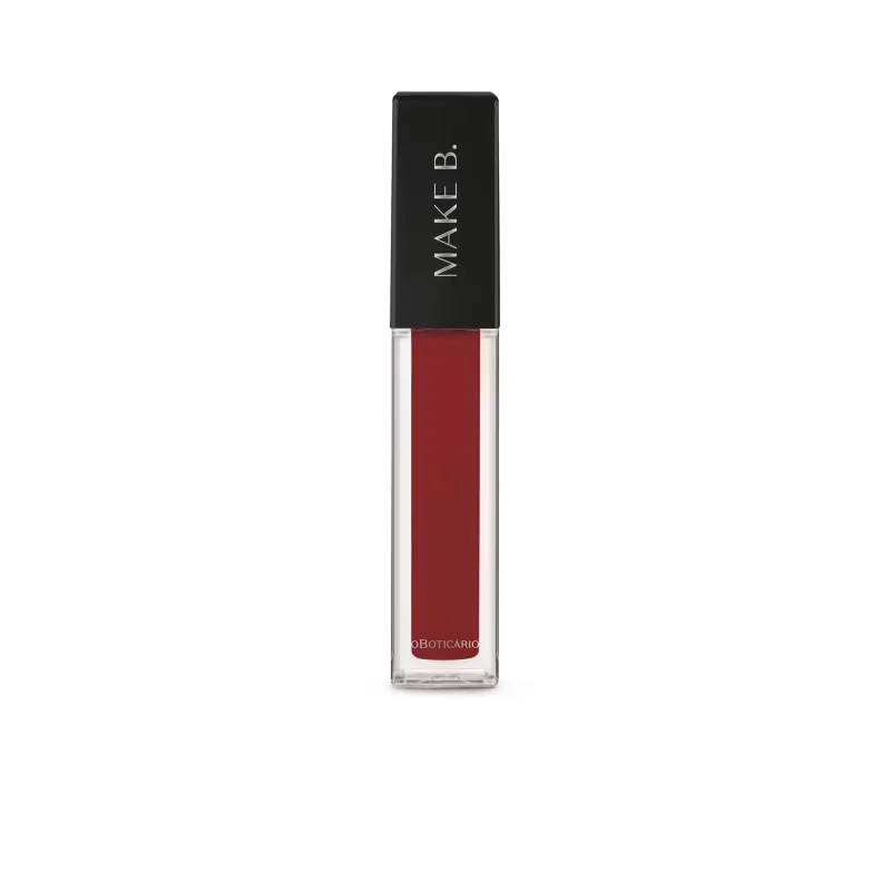 Batom Líquido Mate Vermelho Dark Rouge Make B. 5ml