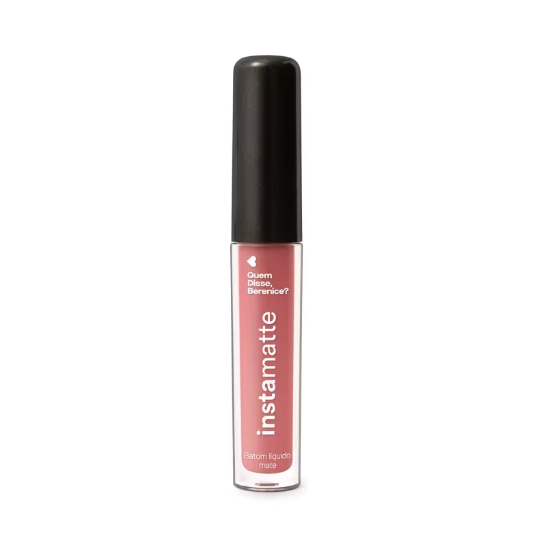 Batom Líquido Rosé Rosetali Instamatte Quem Disse Berenice? 4ml