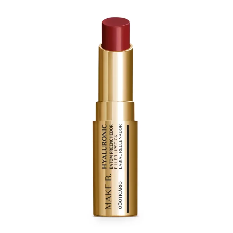 Batom Preenchedor Vermelho Red Classic Make B. Hyaluronic 3,4g