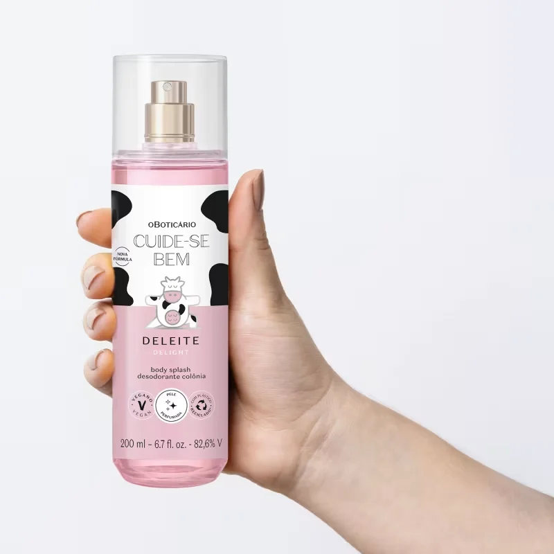 Body Splash Cuide-Se Bem Deleite 200ml
