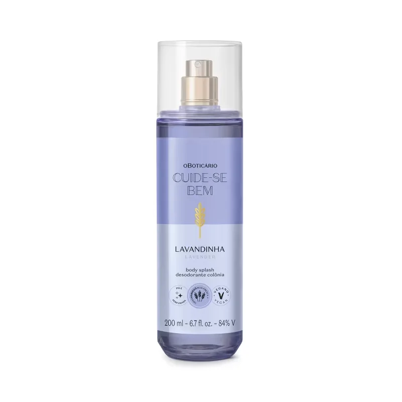 Body Splash Desodorante Colônia Cuide-se Bem Lavandinha 200ml