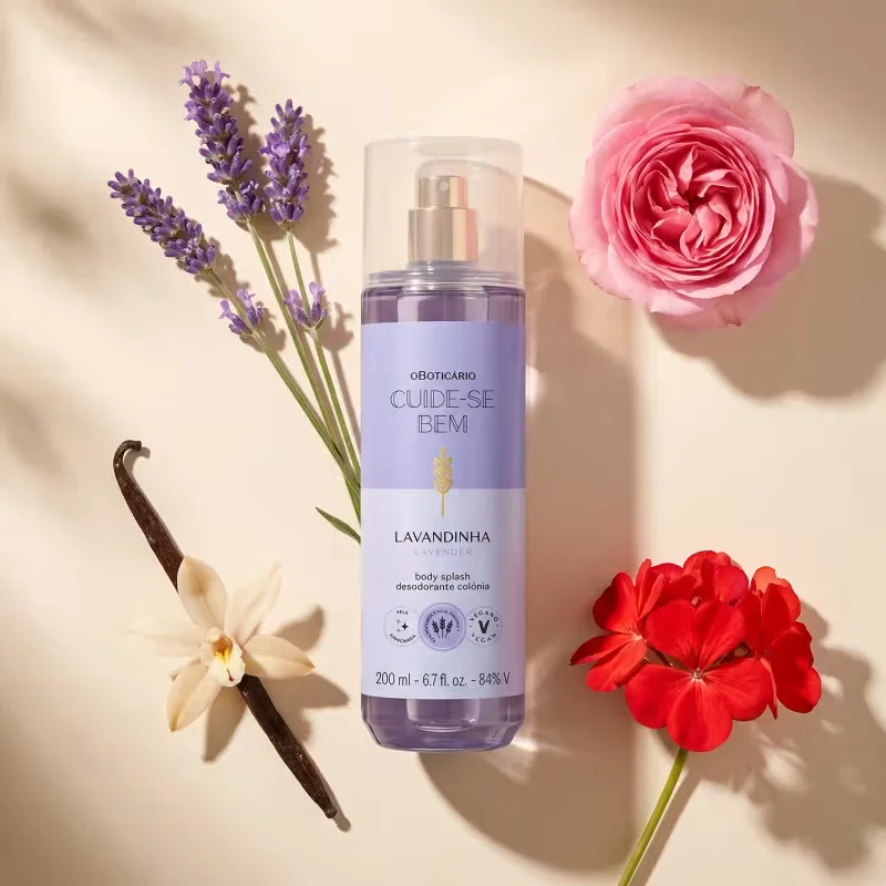 Body Splash Desodorante Colônia Cuide-se Bem Lavandinha 200ml