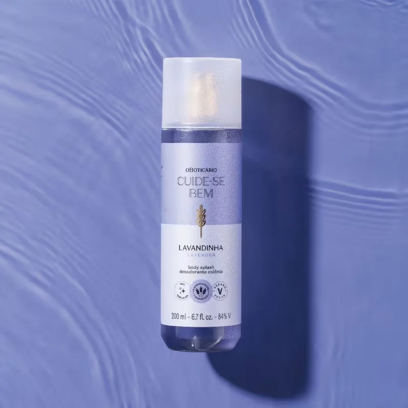 Body Splash Desodorante Colônia Cuide-se Bem Lavandinha 200ml