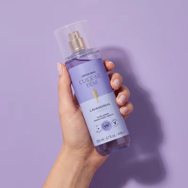 Body Splash Desodorante Colônia Cuide-se Bem Lavandinha 200ml