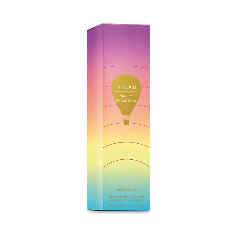 Body Splash Desodorante Colônia Dream Viagem Encantada 200ml