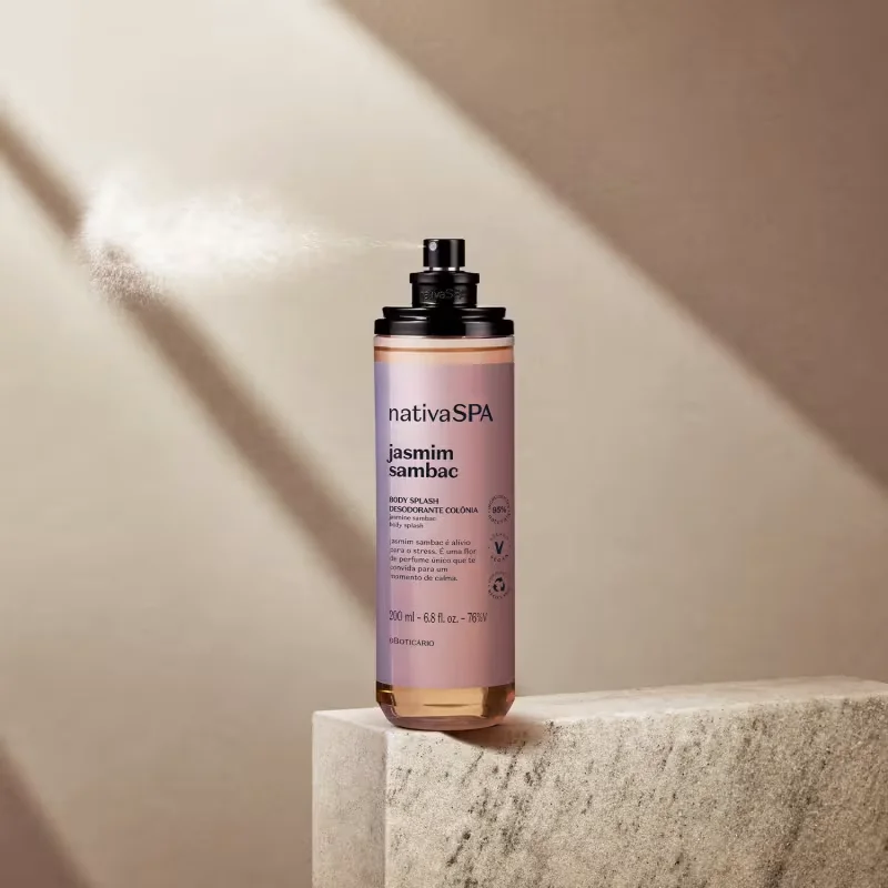 Body Splash Desodorante Colônia Nativa SPA Jasmim Sambac 200ml