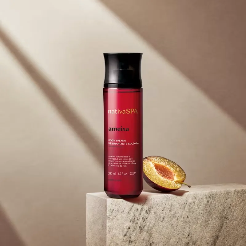 Body Splash Desodorante Colônia Nativa Spa Ameixa Negra 200ml
