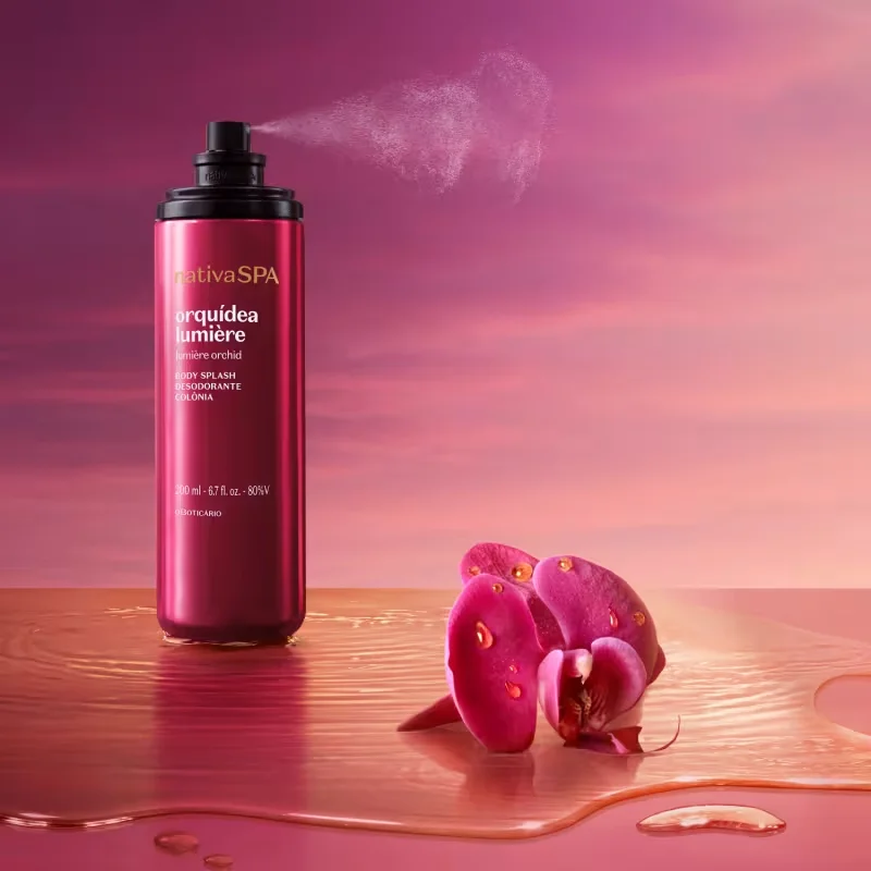 Body Splash Desodorante Nativa SPA Orquídea Lumière 200ml