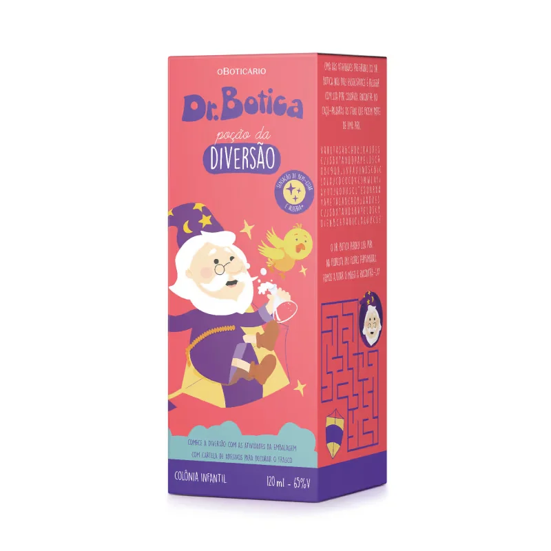 Colônia Infantil Dr. Botica Poção Da Diversão 120ml