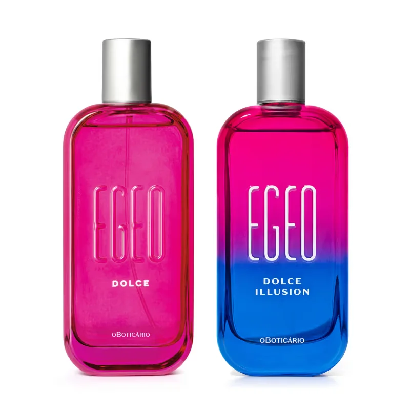 Combo Egeo Desodorante Colônia: Dolce Illusion 90ml + Dolce 90ml