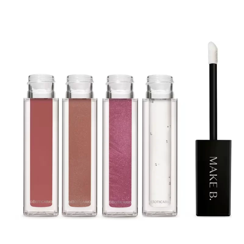 Combo Gloss Labial Make B. (4 itens)