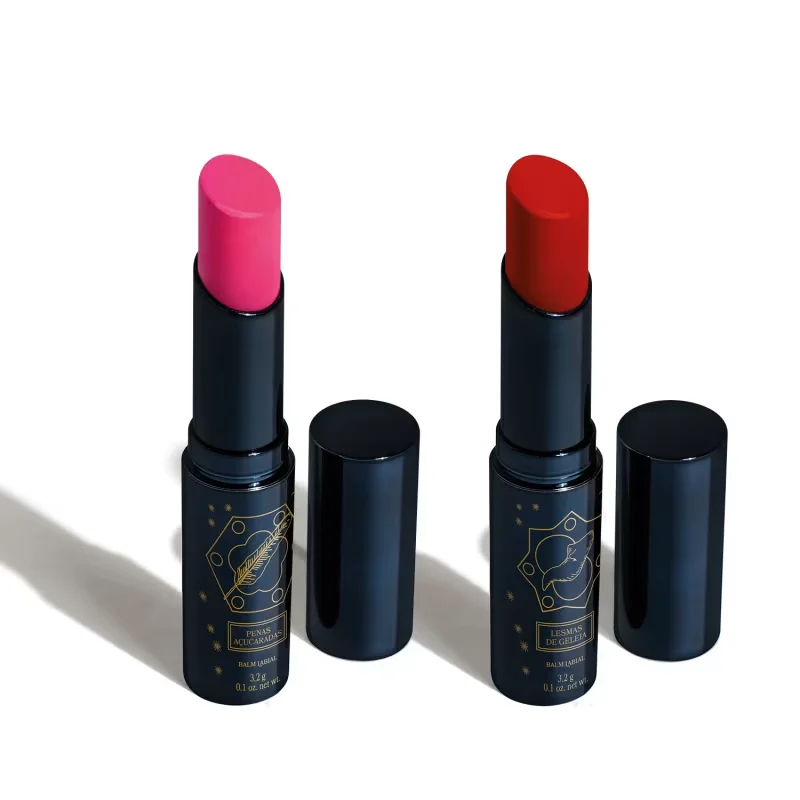 Combo Harry Potter Quem Disse, Berenice?: Balm Labial Rosa 3,2g + Balm Labial Vermelho 3,2g