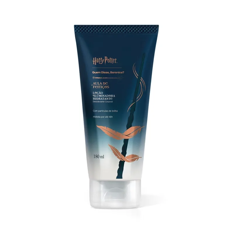 Combo Harry Potter Quem Disse, Berenice?: Loção Iluminadora Corporal 180ml + Hidratante Iluminador Facial 110ml
