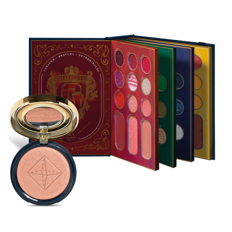 Combo Harry Potter Quem Disse, Berenice?:Paleta de Maquiagem Multifuncional 54g + Iluminador Cremoso 5g