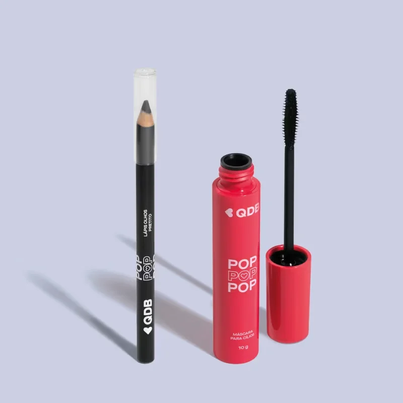 Combo POP Quem Disse, Berenice? : Máscara Para Cílios 10g + Lápis Preto Para Olhos 1,1g
