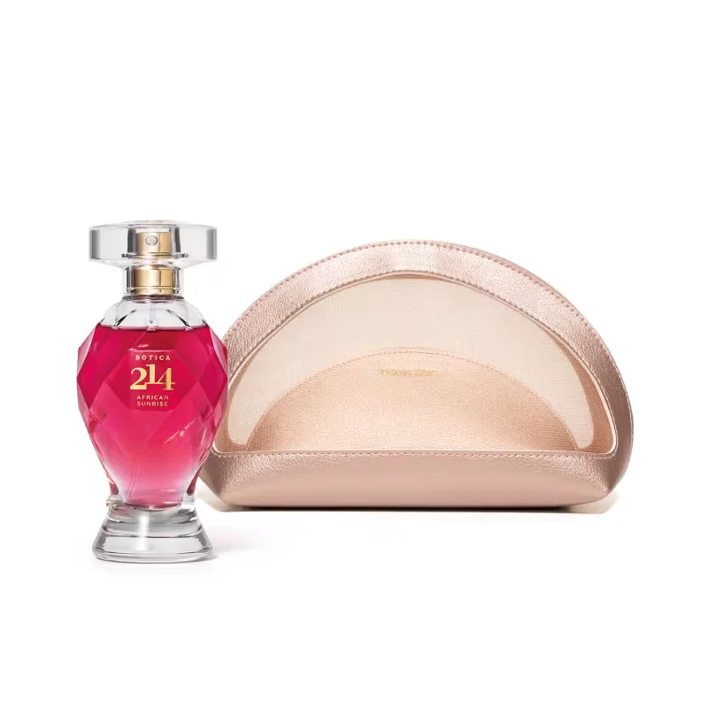 Combo Presente: Botica 214 African Sunrise Eau De Parfum 75ml + Nécessaire