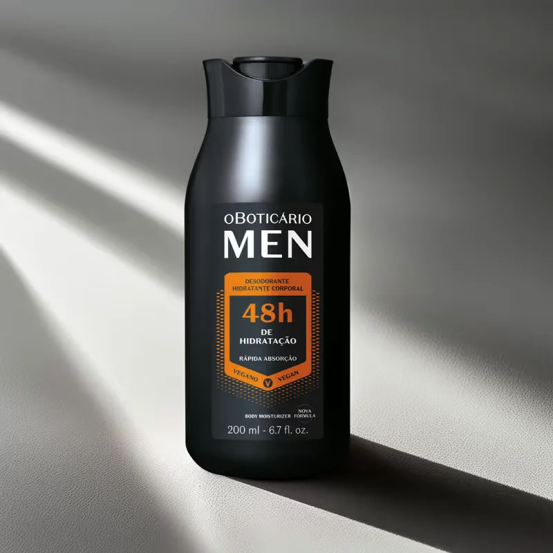 Combo Presente Dia dos Pais MEN: Desodorante Colônia 100ml + Loção Corporal 200ml + Caixa de Presenteável