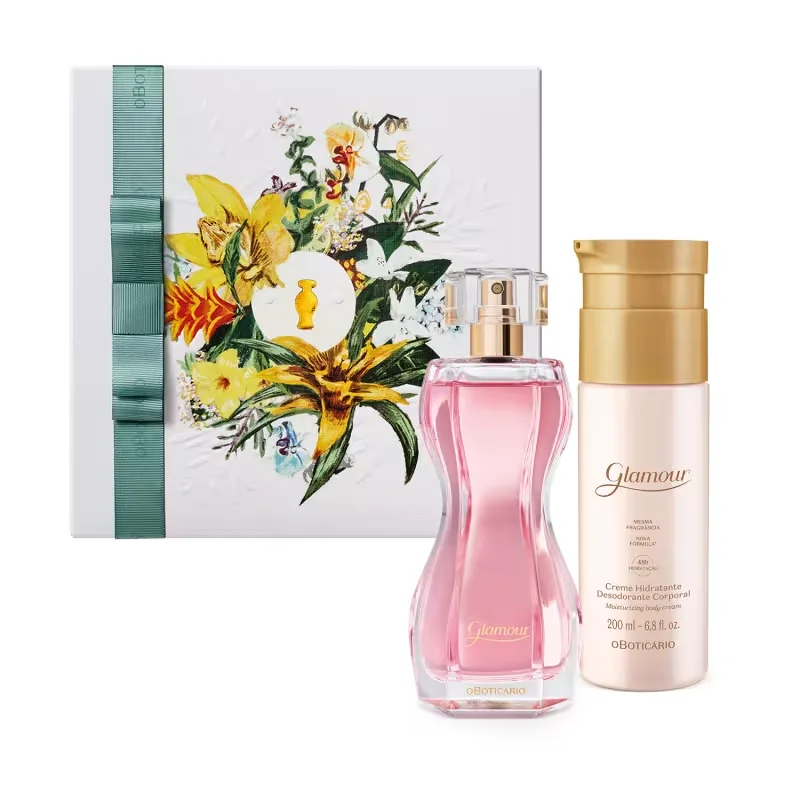 Combo Presente Glamour: Desodorante Colônia 75ml + Loção Corporal 200ml