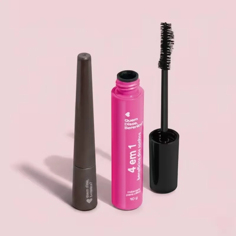 Combo Quem Disse, Berenice? Olhos: Delineador Líquido 2,5ml + Máscara Para Cílios 10g
