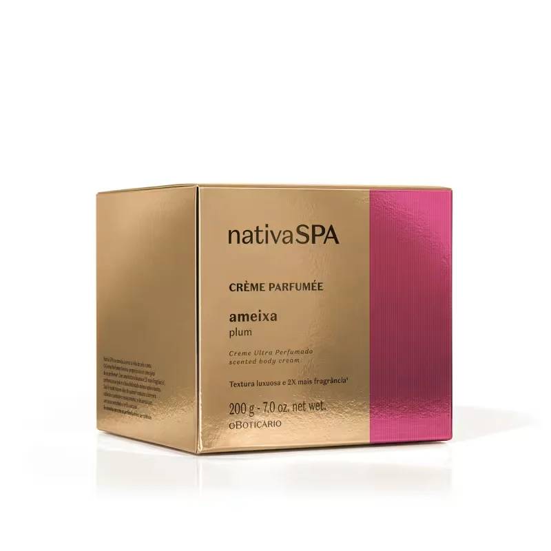 Crème Parfumèe Ultra Perfumado Nativa Spa Ameixa 200g