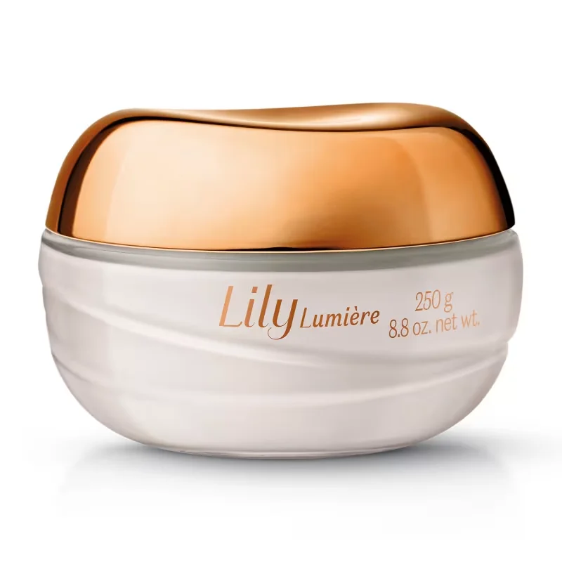 Creme Acetinado Hidratante Desodorante Corporal Lily Lumière 250g