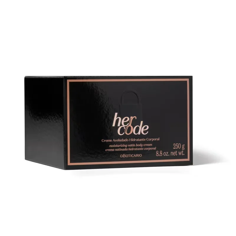 Creme Aveludado Hidratante Desodorante Corporal Her Code 250g