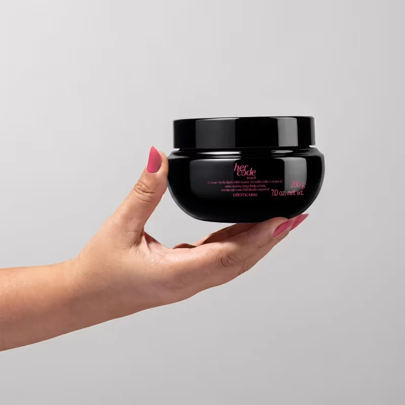 Creme Aveludado Hidratante Desodorante Corporal Her Code Touch 200g