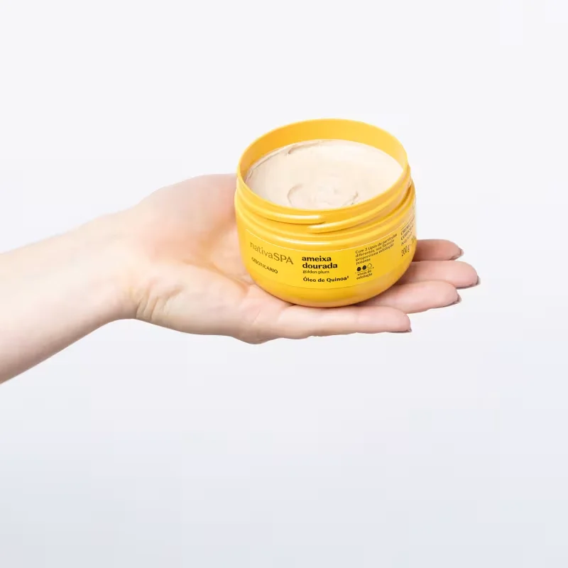 Creme Esfoliante Corporal Nativa Spa Ameixa Dourada 200g