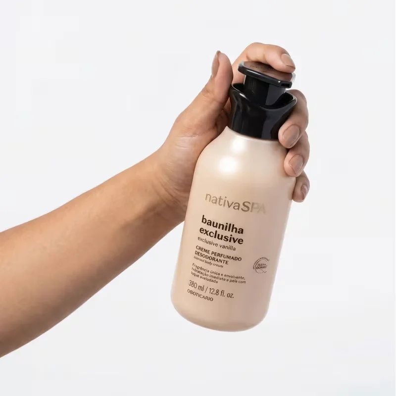 Creme Perfumado Desodorante Corporal Baunilha Exclusive 380ml