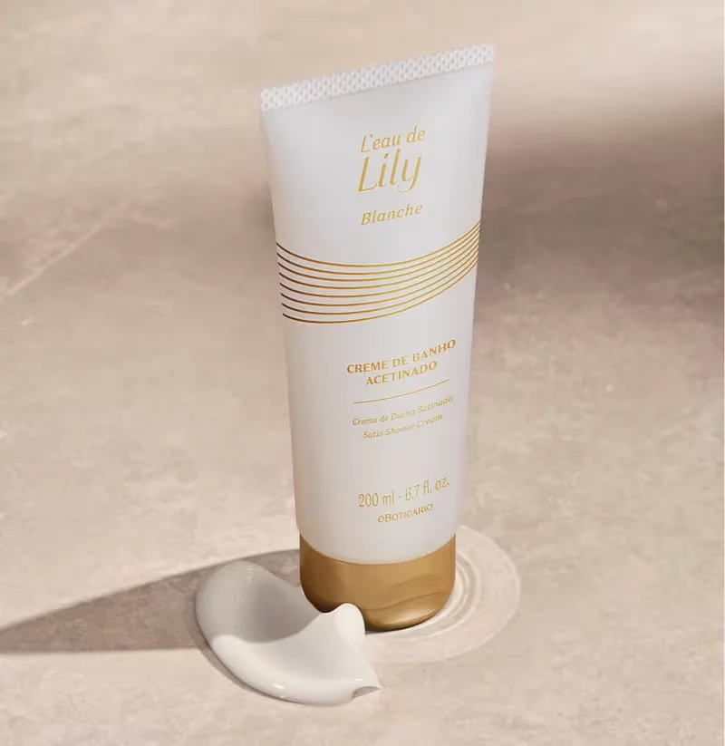 Creme de banho Acetinado Corporal L’eau de Lily Blanche 200ml