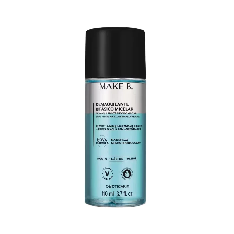Demaquilante Bifásico Micelar Make B. 110ml