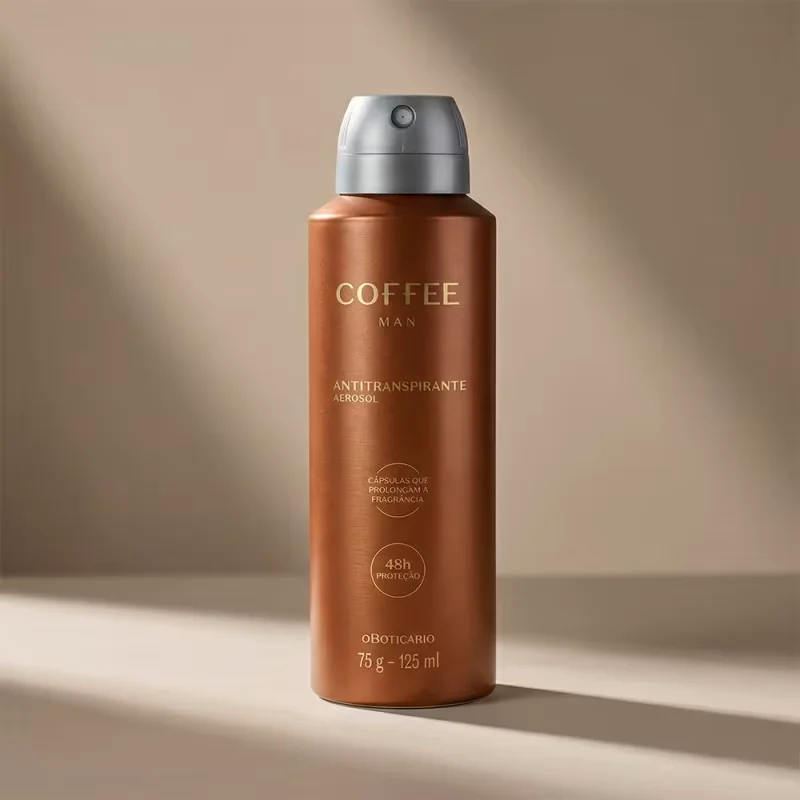 Desodorante Antitranspirante Aerossol Coffee Man 125ml