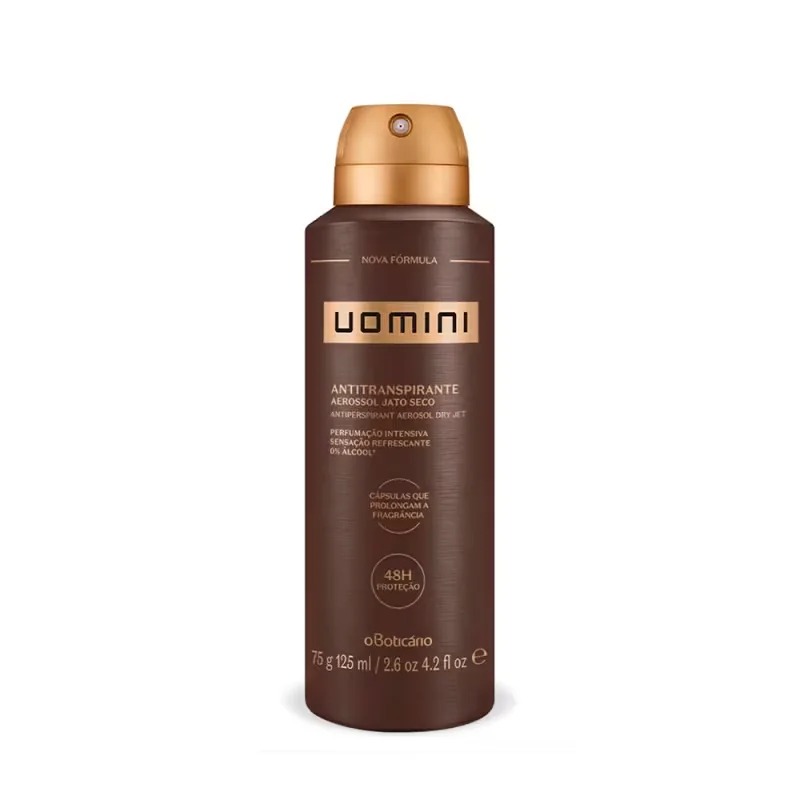 Desodorante Antitranspirante Aerossol Uomini 75g/125ml
