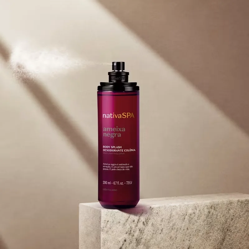 Desodorante Colônia Body Splash Nativa SPA Ameixa Negra 200ml