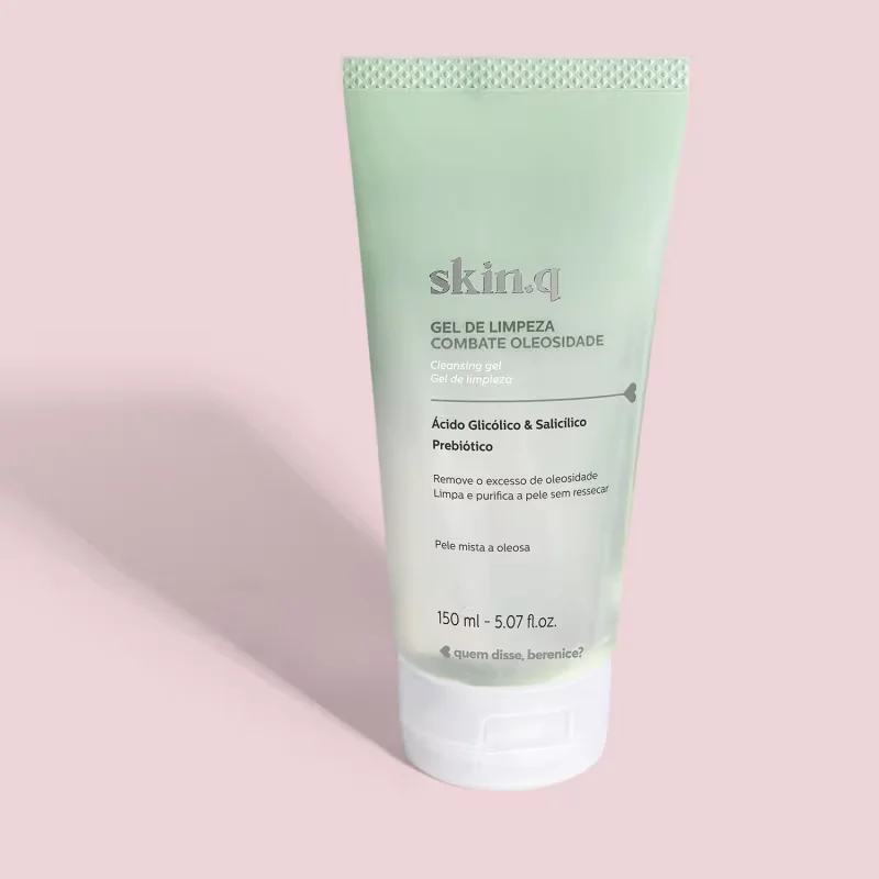 Gel de Limpeza Facial Combate Oleosidade Skin.q Quem Disse, Berenice? 150ml