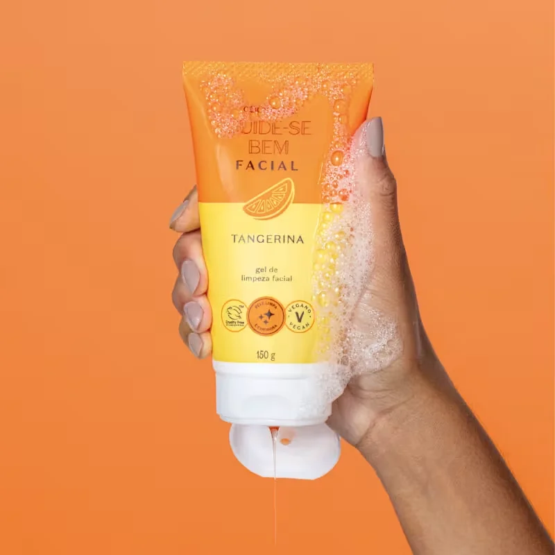 Gel de Limpeza Facial Cuide-se Bem Feira Tangerina 150g