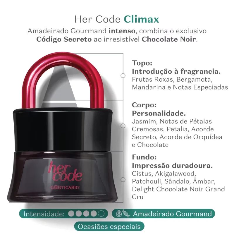 Her Code Clímax Eau de Parfum 50ml